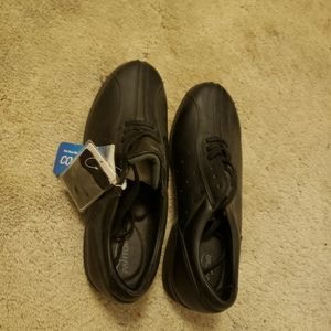 Gold shoes